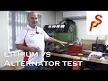 Lithium to Alternator Direct Charge Test : Why current limiting is vital