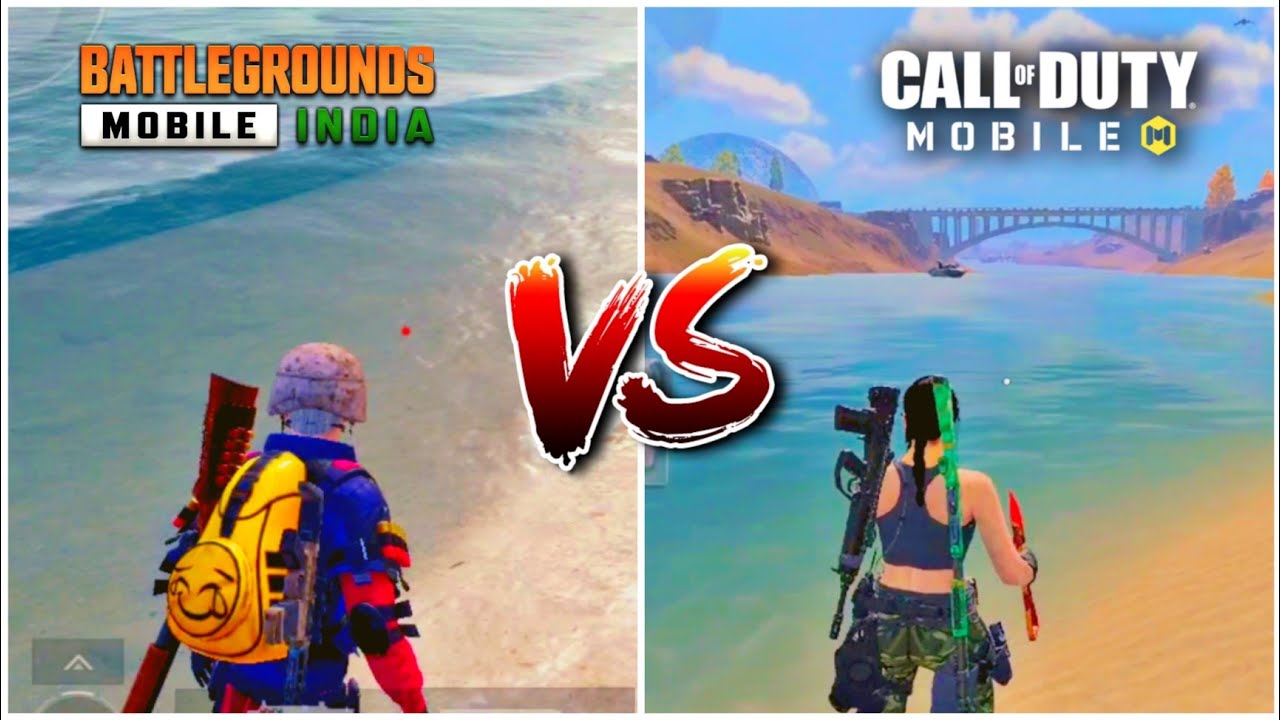 BGMI vs Call of Duty Mobile Comparison 2023 - YouTube