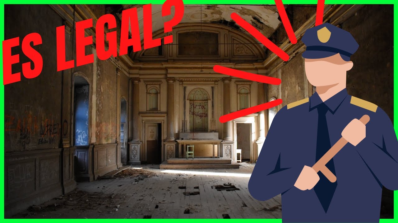 QUE PASA SI TE PILLAN haciendo URBEX? ES ILEGAL? Se puede ENTRAR en SITIOS ABANDONADOS? Explicación