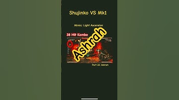Shujinko & KL VS MK1 Part 22: Ashrah #mk1combos #bobafettlee #shujinko #mk1shujinko #mk1