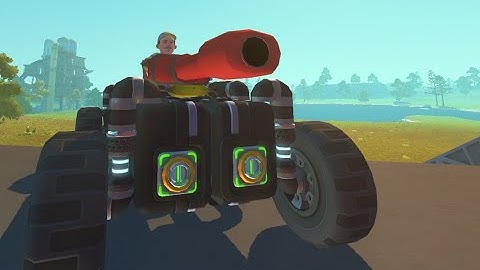 Scrap Mechanic Survival | Mod Update - TANK CANNON + Ammo Container