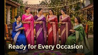 ✨ Womens Pure Soft Silk Saree Elegant Traditional Wedding Wear screenshot 1