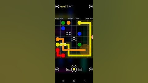 Flow free bridge (stiched pack 7x7 level 1)