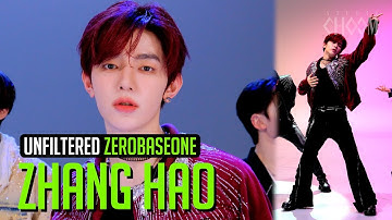 [UNFILTERED CAM] ZEROBASEONE ZHANG HAO(장하오) 