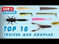 Top 10 leurres souples truite