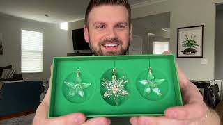 Unboxing the Swarovski 2023 Annual Edition 3D Ornament Set