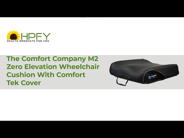 The Comfort Co - Saddle Zero Elevation Wheelchair/Seat Cushion