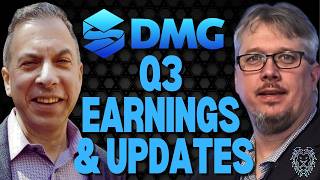 DMG Blockchain CEO COO Q A Q3 Earnings Updates Top AI Stock to Watch DMGI