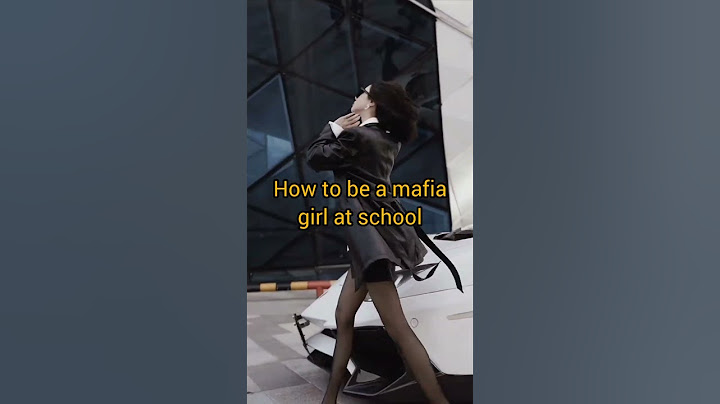 #How to be a mafia girl at school #habits #mafia #sigma #girl #shorts