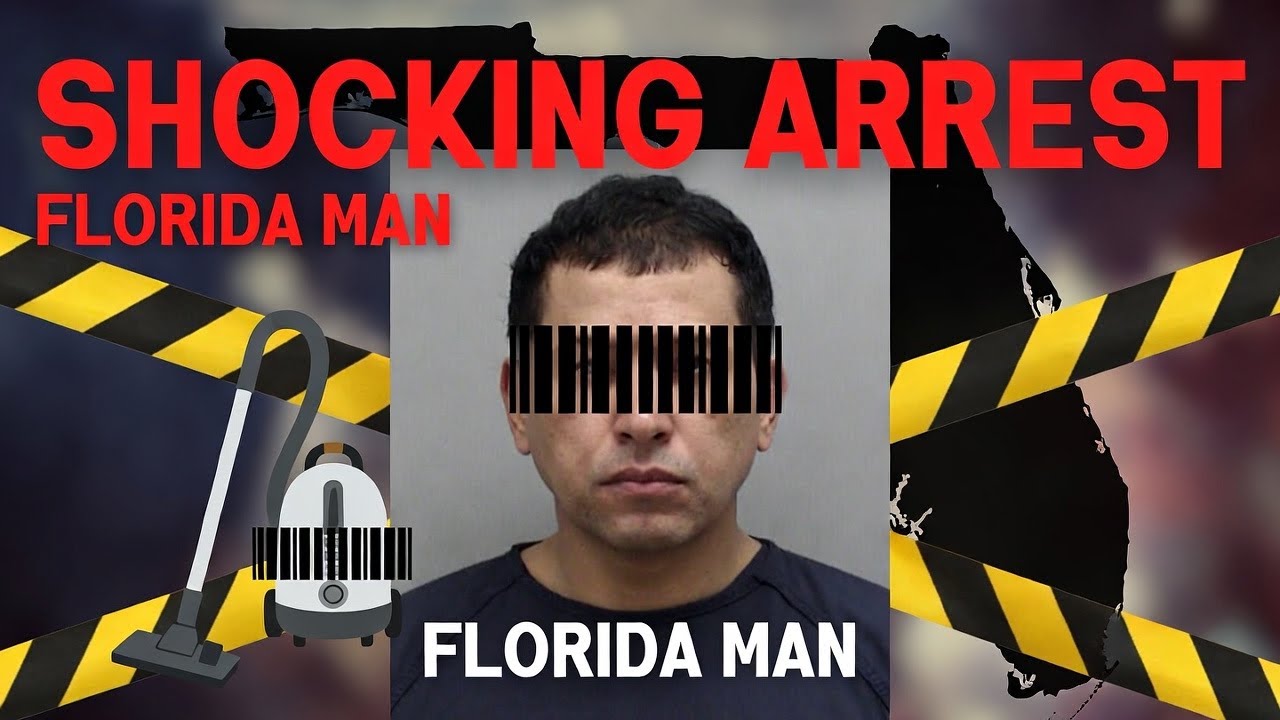 FLORIDA MAN Arrested for SHOCKING Act with Vacuum Cleaner at Disney Resort - Multiple Incidents