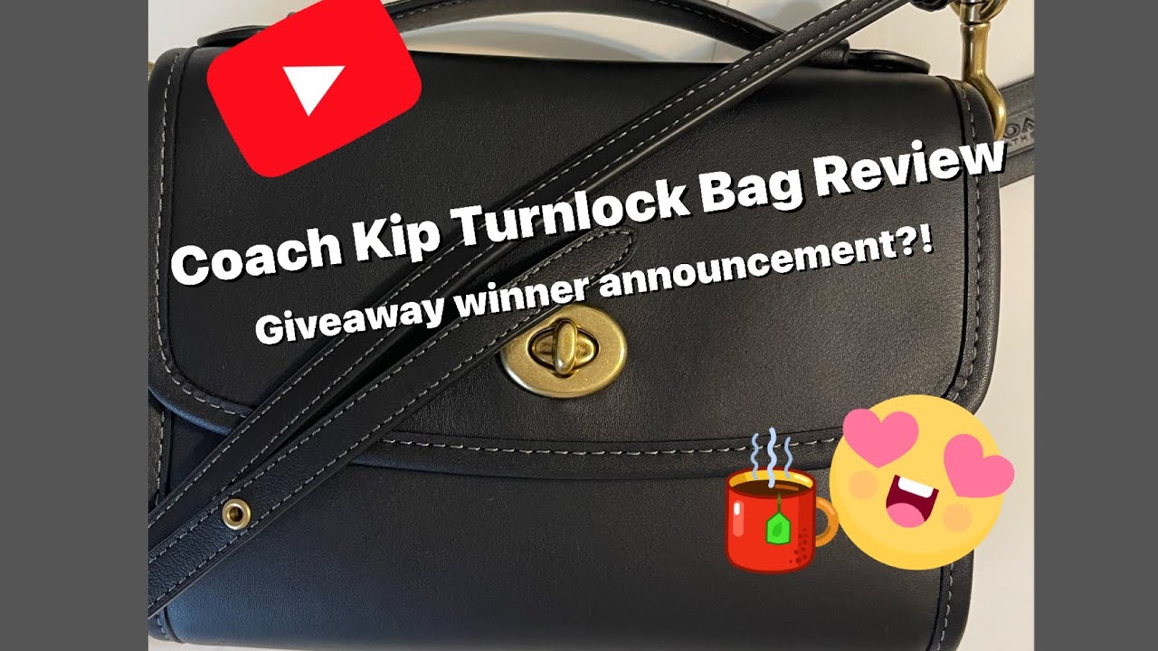 Coach Kip Turnlock Crossbody Bag Review! Should you buy a Coach Bag?!!!
