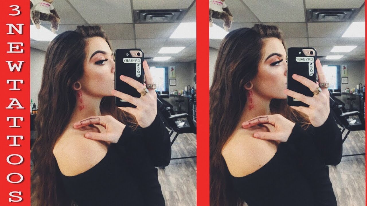 My Neck Tattoo + 2 More | VLOG