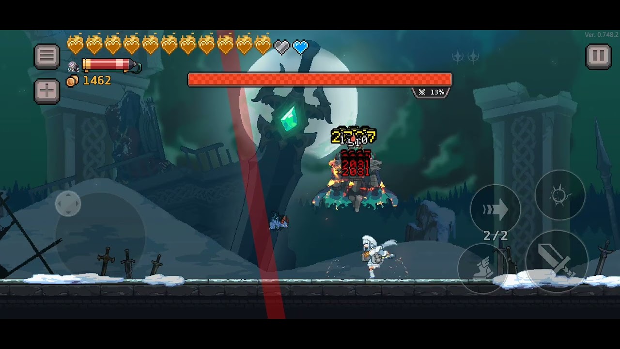 Dungeon Slasher - Gunner - Flame Gun Egg Build vs Ben 10