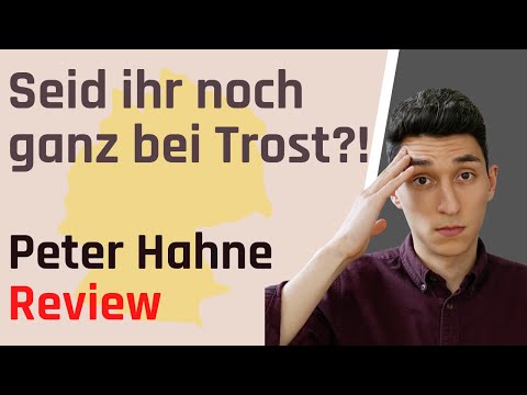 Peter Hahne: Seid ihr noch ganz bei Trost?! | Review