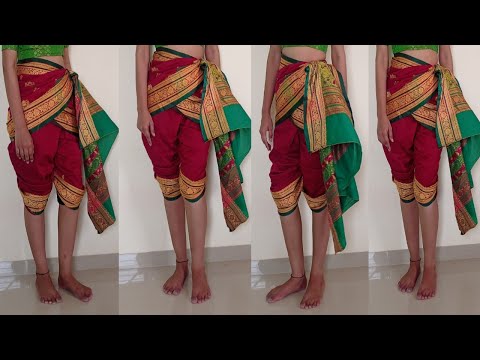How to Drape Bollywood Style Koli Saree || Koli Style Saree Draping || @GroomingwithUtkarsha