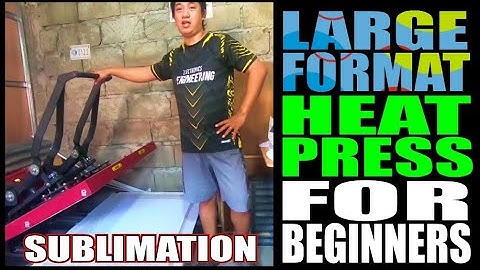 How to Operate Large Format Manual Heat Press for Sublimation