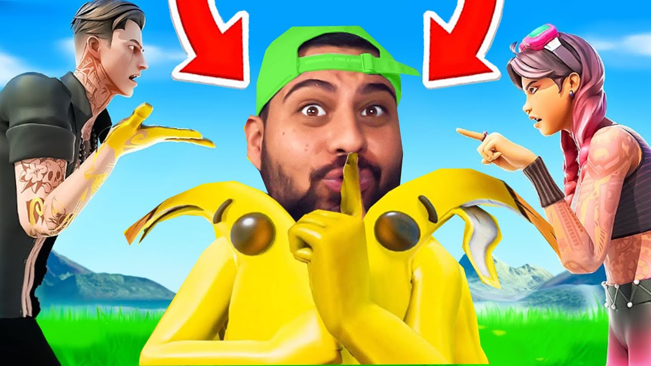 FINDET ER mich unter 1000 NPC? in Fortnite!