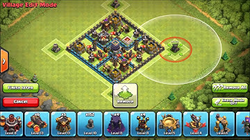 Clash of Clans   BEST TH9 FARMING BASE   DARK ELIXIR BASE   WITHOUT ARCHER QUEEN