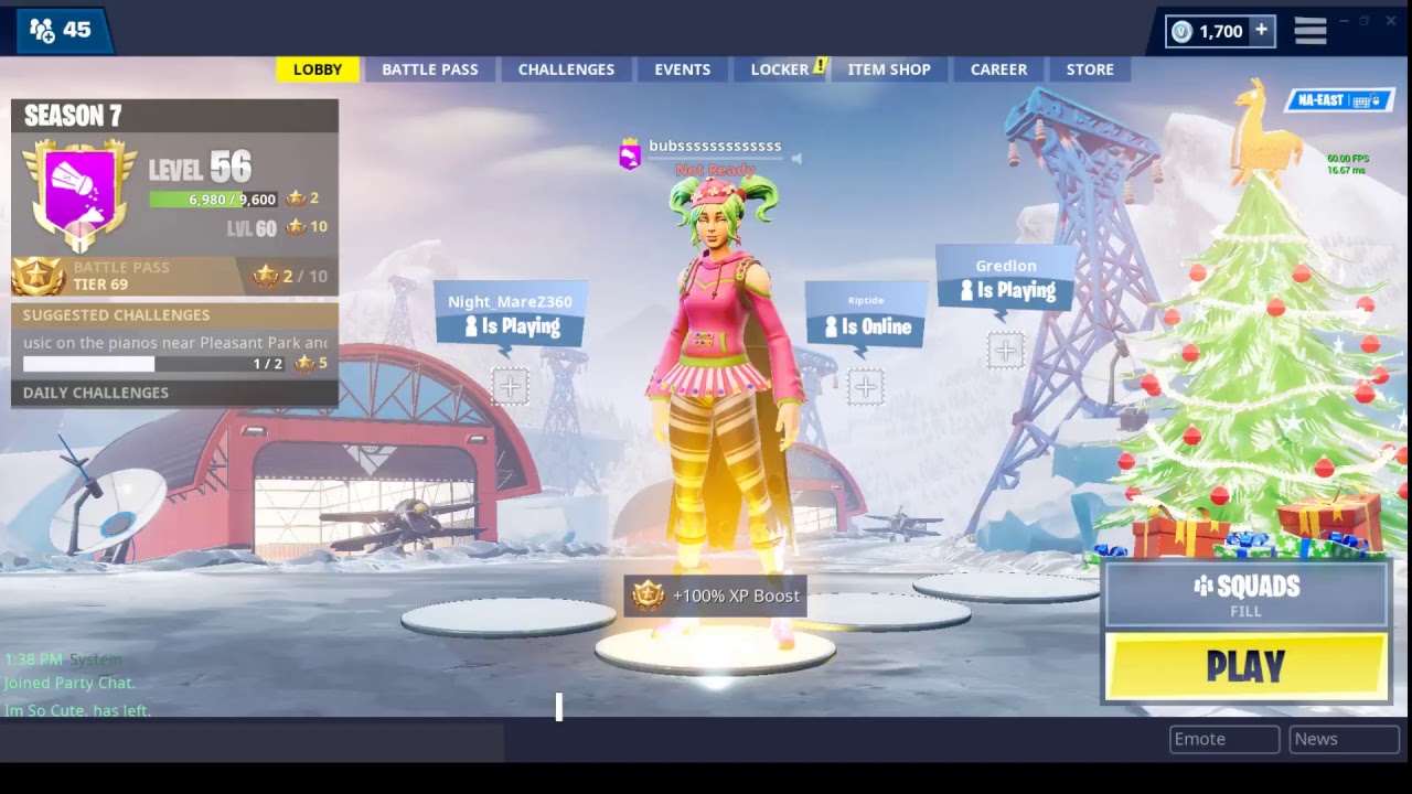 Fortnite Live||Good PC Player||Playing with Subs||ft krypticbeast1