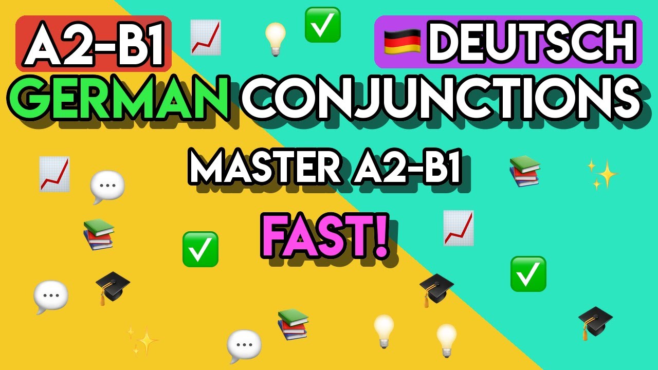 Master German Subordinating Conjunctions: 70+ A2-B1 Exercises for ...