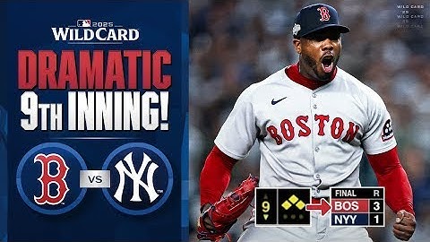 FULL 9th INNING Yankees had the bases loaded with no outs vs. Aroldis Chapman and the Red Sox