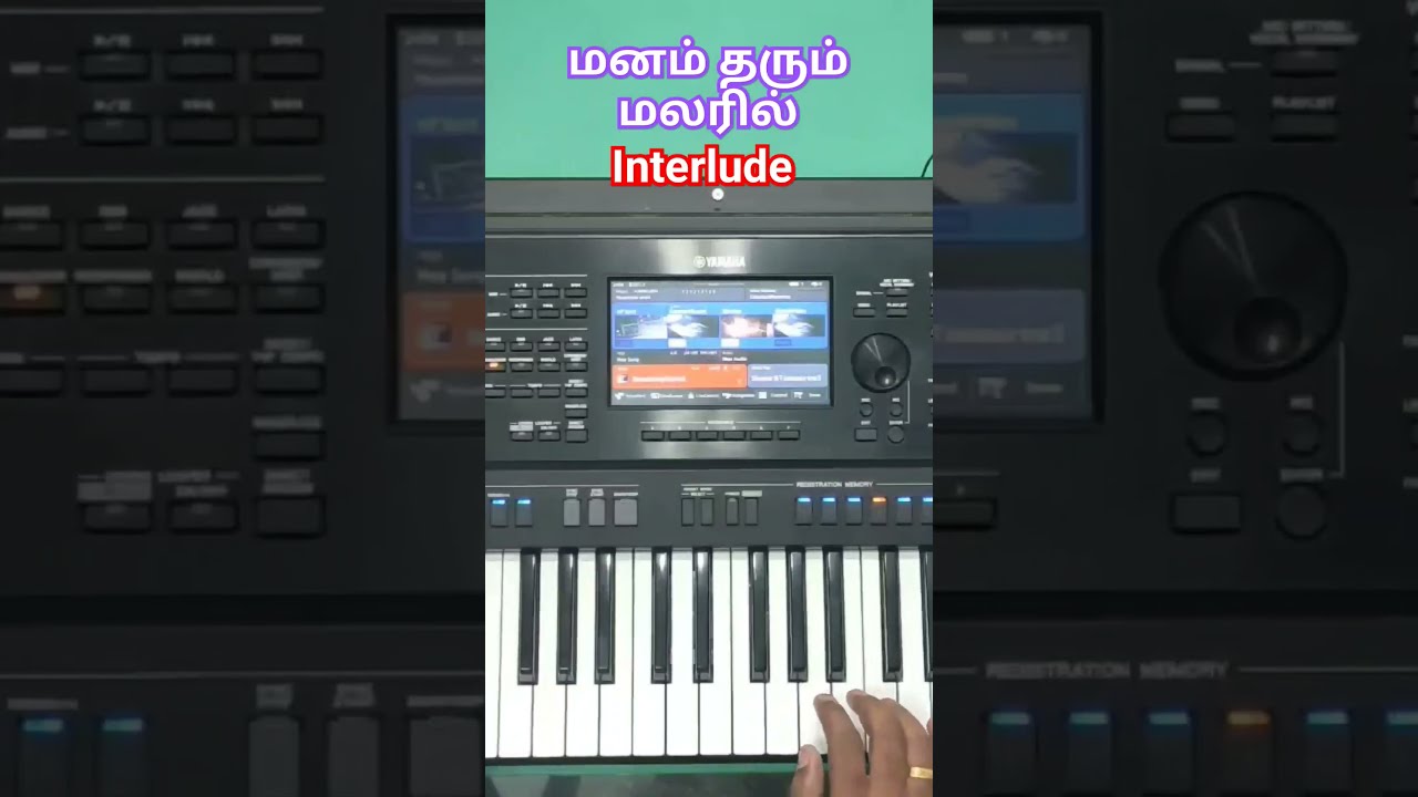 Manam tharum malaril interlude  bgm qmick  keyboard notes  keyboardtutorial  piano