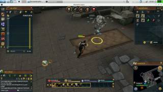 Runescape 3: Killing Gargoyles for profit.  200k in 10 minutes.