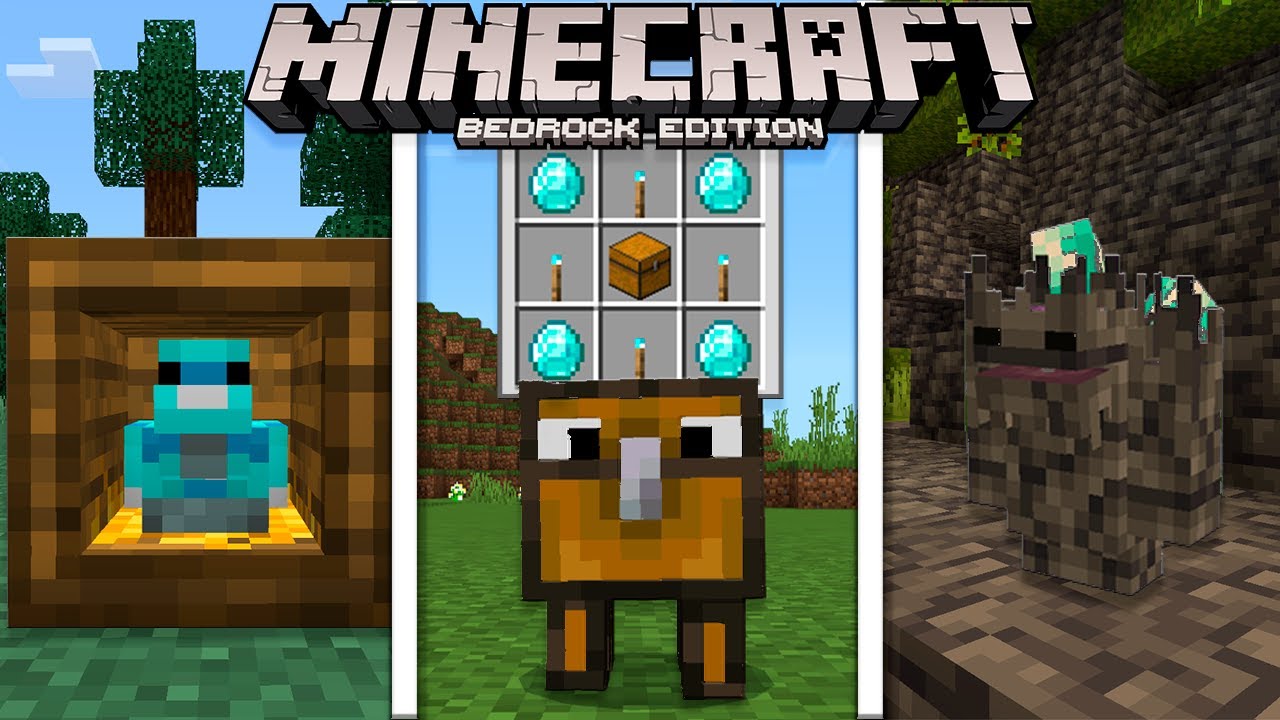 TOP 3 MELHORES ADDONS PARA MINECRAFT PE (1.21+) ATUALIZADO!! - YouTube