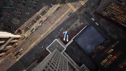 Spider-Man Unreal Engine 5 Largest Building Jump