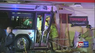 3 transported to hospital after RIPTA bus crash