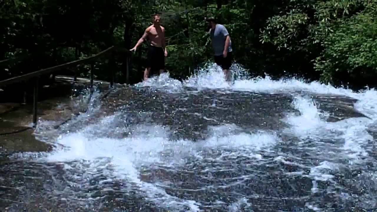 Sliding Rock Brevard, NC YouTube