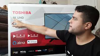 مراجعة شاشة توشيبا سمارت والفرق بين نظام سمارت ونظام آندرويد TOSHIBA 43UL2163DT 4K UHD