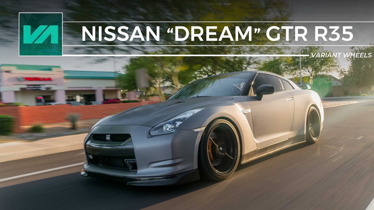 Nissan "Dream" GTR // Variant Alloy Argon //Gloss Piano Black