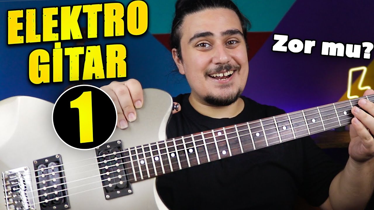 ⁣SIFIRDAN KOLAY BAŞLANGIÇ - Elektro Gitar Dersleri 1