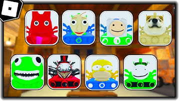 How to get ALL 8 NEW BADGES in [💖NEW] CHOO CHARLES MORPHS - Roblox