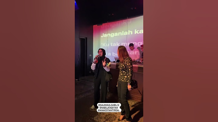 salma dan bunda maia nyanyi teman tapi mesra