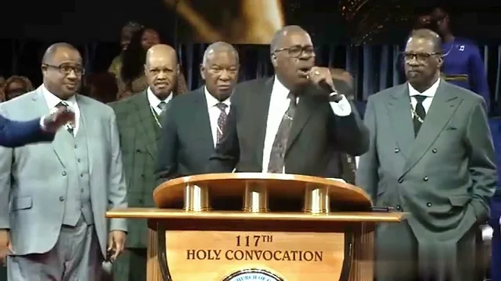 The Holy Spirit & Bishop Jerry W Macklin TORE  the House Down 117th COGIC Holy Convocation 2025