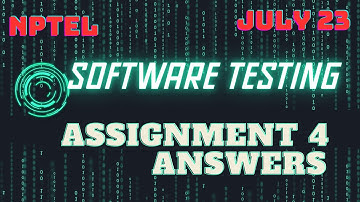 Assignment 4  | Software Testing Week 4  | NPTEL @HanumansView