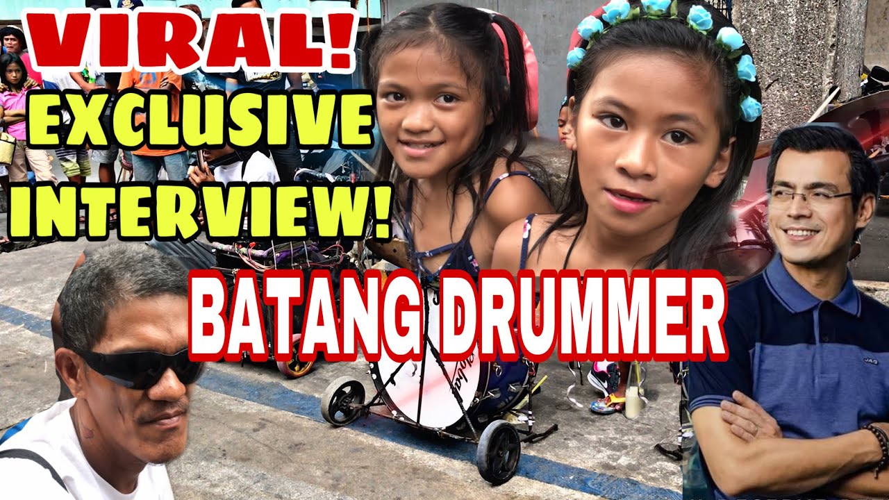 EXCLUSIVE INTERVIEW! WITH RHIAN AND RENALYN ANG MGA BATANG DRUMMER SA KALYE, WITH TATAY EDDIE!
