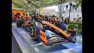 McLaren MCL60 Stealth Mode- New F1 Livery at the 2023 Singapore Grand Prix