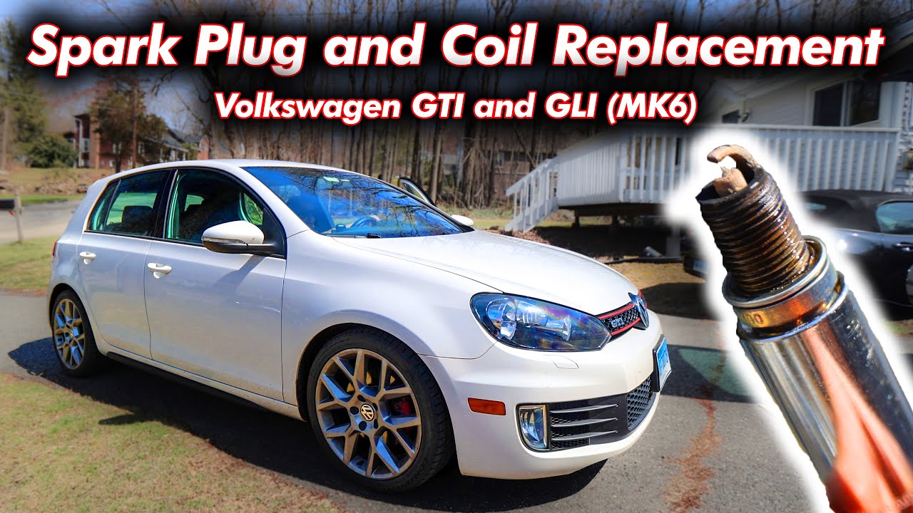 How To Replace Spark Plugs and Ignition Coils: MK6 Volkswagen GTI and ...