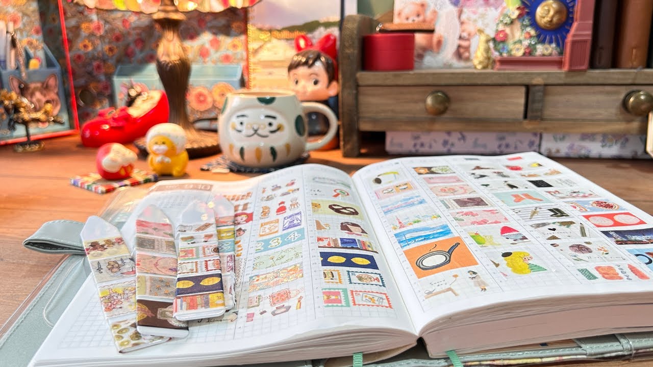 視聴者様にお話したいこと＊ほぼ日手帳カズンにマステ貼りしながら・・・。