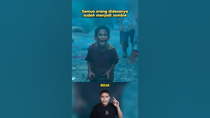 ketika semua orang di desanya telah menjadi zombie
