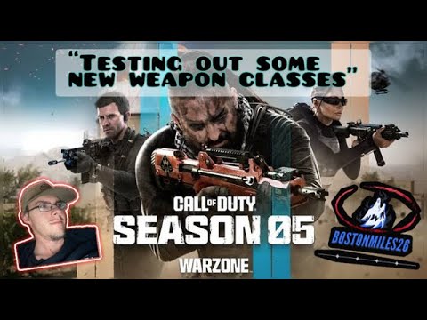 Testing out some new weapon classes tonight - Call of Duty Warzone ...