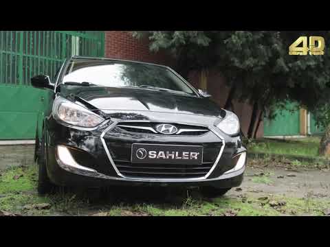 SAHLER Hyundai Accent Blue 2011+ Araca Özel Havuzlu 4.5D Paspas / Sahler Car Mat