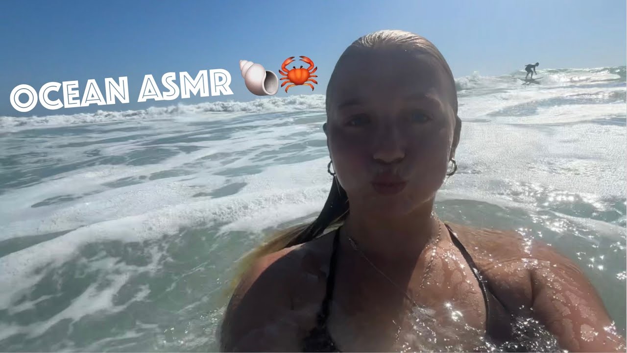 ASMR: Swimming In The Ocean (First Person POV) 🌊🐚