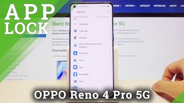 Apps With Password in OPPO Reno 4 Pro 5G – Apps Lock