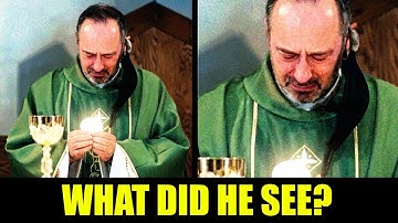 Priest Breaks Down During Mass After Seeing Jesus in the Eucharist?