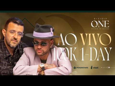 AO VIVO | 100K SUPER HIGH ROLLER - Mesa Final - BSOP One Neymar Jr. Edition 2025