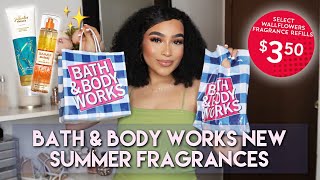 BATH AND BODY WORKS NEW SUMMER FRAGRANCES!! | BATH & BODY WORKS SALE 2022 screenshot 2